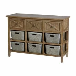 Best reviews of ⌛ StyleCraft 3 Drawer Wooden Console Table ????