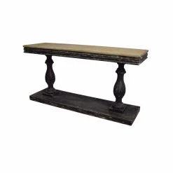 Outlet ???? Wood DecMode Rustic Elegance Console Table ????