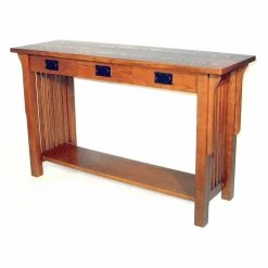 Buy ???? Wood Wayborn Mission Rectangular Console Table ????