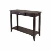 Budget ???? Wood Winsome Nolan Console Table With Drawer ✨