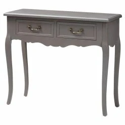 Flash Sale ⌛ Wood Baxton Studio Capucine French Country Cottage 2 Drawer Console Table ????