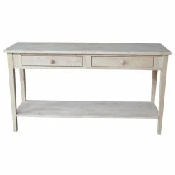 New ❤️ Wood International Concepts Spencer 60 In.Console Table ????