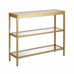 Outlet ???? Hudson & Canal Metal Hudson & Canal Alexis Console Table ⌛ -Convenience Concepts Shop scaleHUDO130