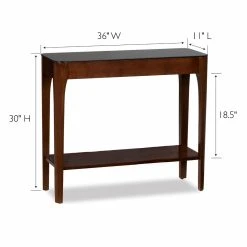 Outlet ???? Wood Leick Home Obsidian Hall Stand With Shelf, Chestnut/Black Glass ???? 6 Outlet ???? Wood Leick Home Obsidian Hall Stand With Shelf, Chestnut/Black Glass ???? -Convenience Concepts Shop scaleLEI335