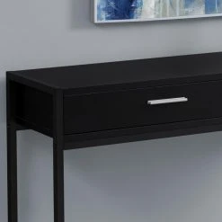 Buy 🛒 Metal Monarch Specialties Rectangular 2 Drawer Console Table 🌟 -Convenience Concepts Shop scaleMON1618
