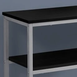 Wholesale 🔥 Metal Monarch Specialties Rectangular Console Table With Half Shelf ⌛ -Convenience Concepts Shop scaleMON1619