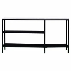 Promo 🎉 Metal Southern Enterprises Corman Console Table ❤️ -Convenience Concepts Shop scaleSEI2575
