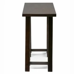 Flash Sale ⭐ Brooklyn & Max Brooklyn + Max Spokane Pine Wood Console Table 🤩 -Convenience Concepts Shop scaleSIMP1139