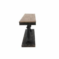 Outlet 🤩 Wood DecMode Rustic Elegance Console Table 🛒 -Convenience Concepts Shop scaleUMA6129