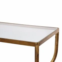 Brand new 🔥 Metal Uttermost Deline Console Table 💯 -Convenience Concepts Shop scaleUMC7075