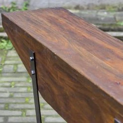 Deals 🔥 Metal Uttermost Emryn Industrial Sofa Table ✔️ -Convenience Concepts Shop scaleUMC9125