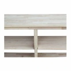 New ???? Wood International Concepts Hampton Sofa Table With Shelves ⭐ 10 New ???? Wood International Concepts Hampton Sofa Table With Shelves ⭐ -Convenience Concepts Shop scaleWWI708